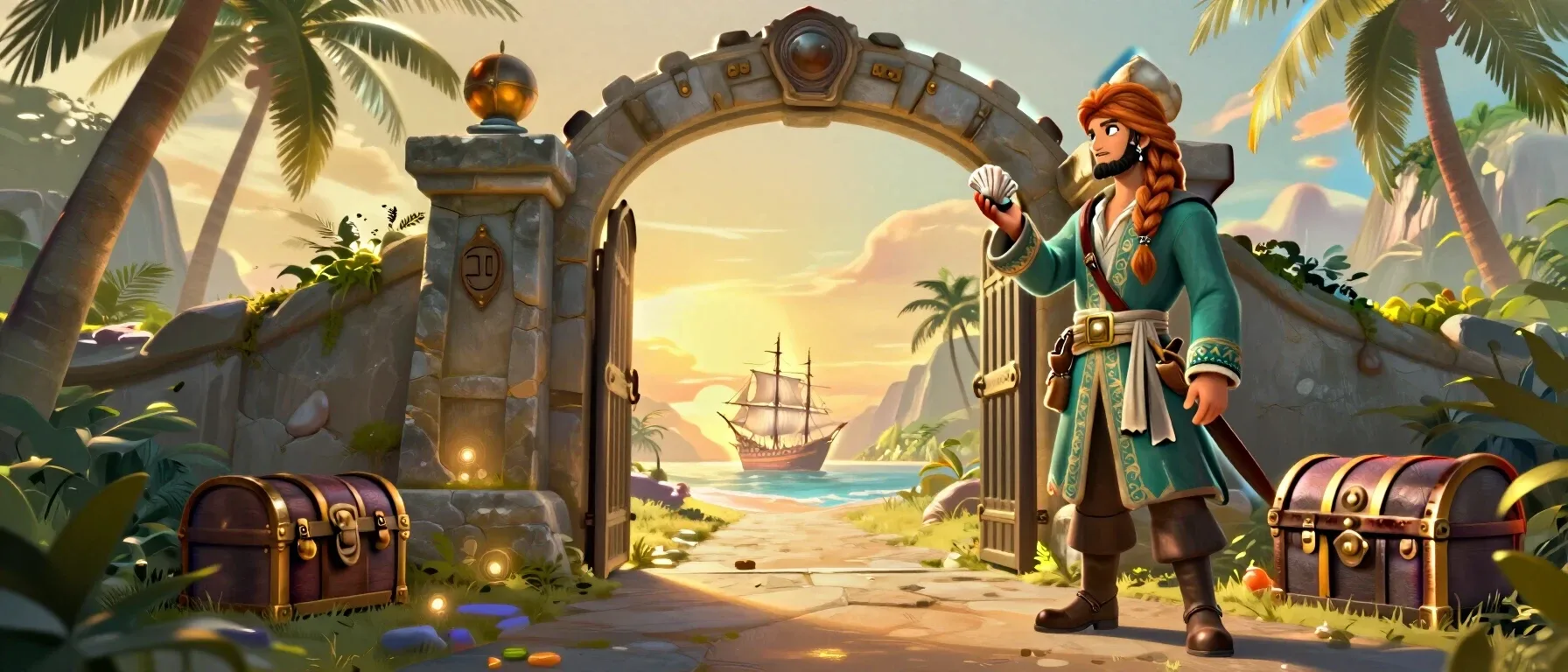 Cherry Casino registration with a key opening a secure gate